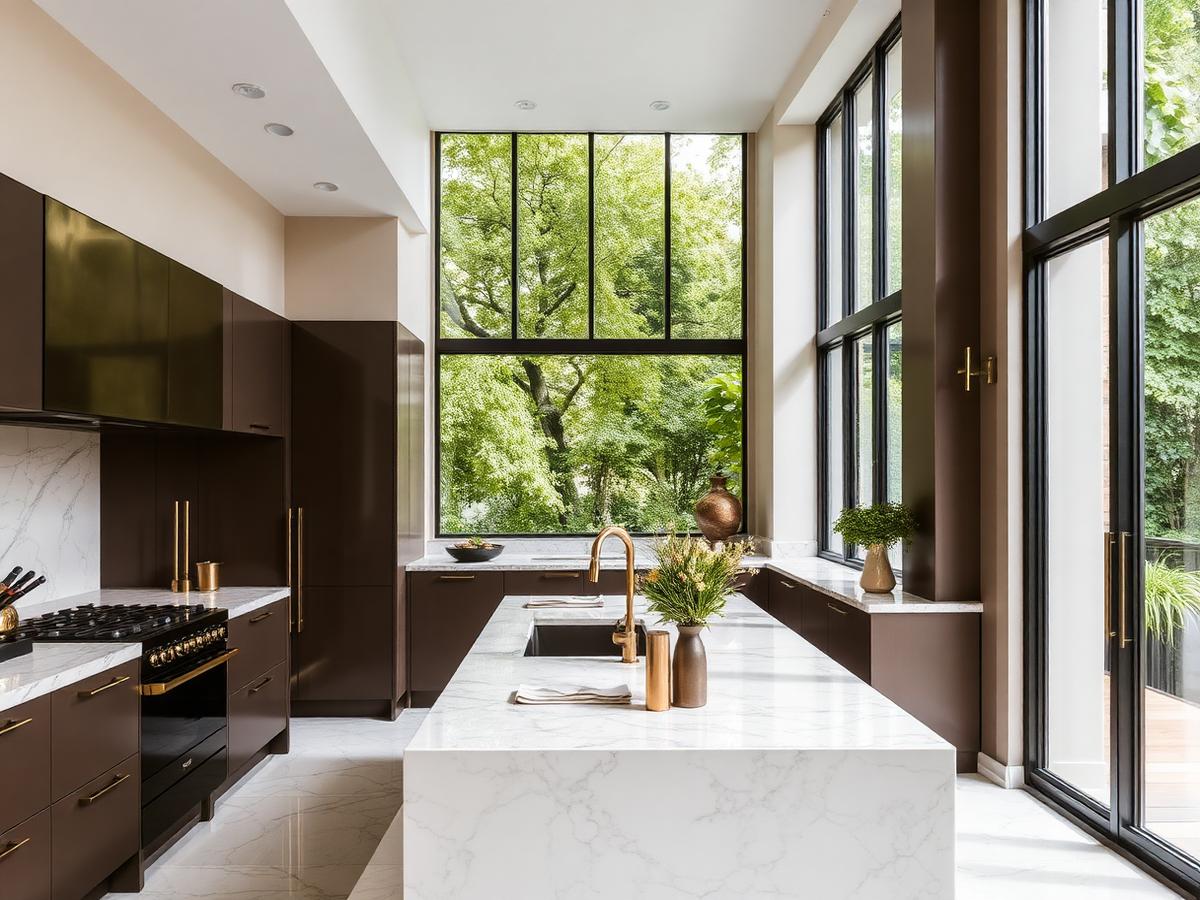 Bright West London kitchen ready to let